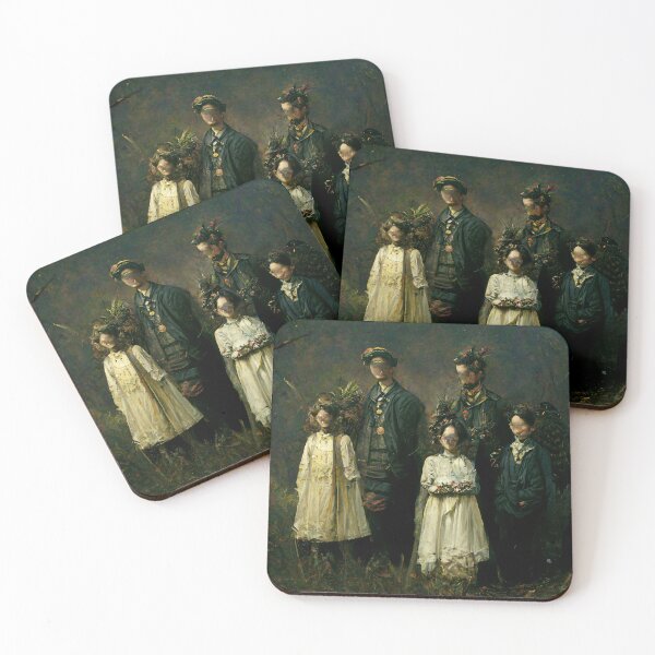 Item preview, Victorian Family Portrait designed and sold by almodozo.