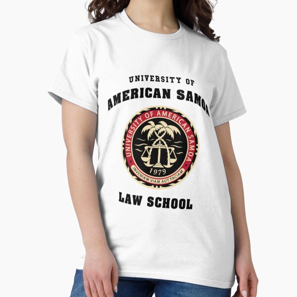 Vista previa del artículo con la obra «BCS - Facultad de Derecho de la Universidad de Samoa Americana», diseñado y vendido por itsthekween.