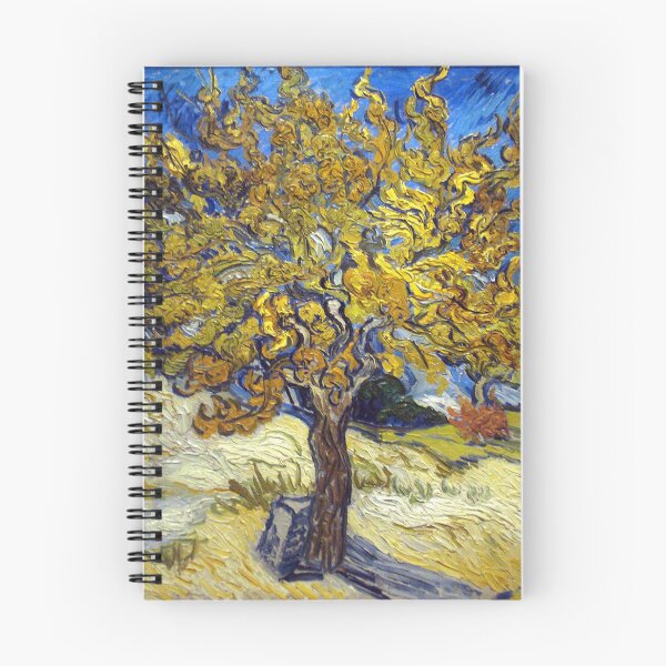 Artikelvorschau,  Der Maulbeerbaum. Schöner gelber Maulbeerbaum und blauer Himmel entworfen und verkauft von naturematters.