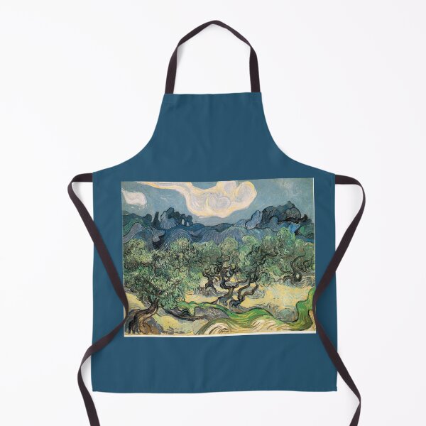 Item preview, Olive Trees by Vincent van Gogh. Famous landscape oil painting. Van Gogh's unique swirling painting style. designed and sold by naturematters.