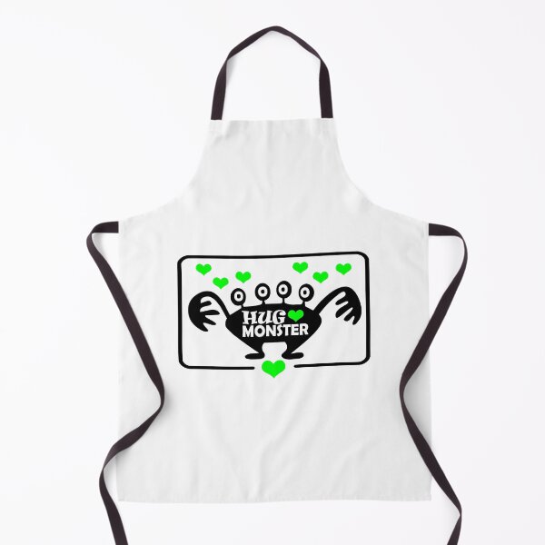 Item preview, Hug Monster / Monster Hug / Free Hugs (Lime Heart Version) designed and sold by NameThatShirt.