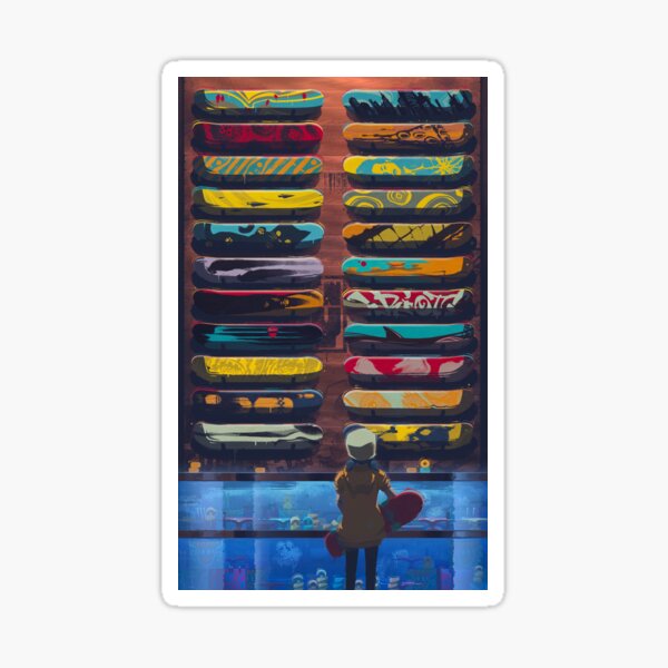 Skate Wall Sticker
