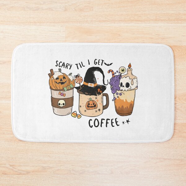 Item preview, Scary Til I Get Coffee designed and sold by BraveNewDesigns.