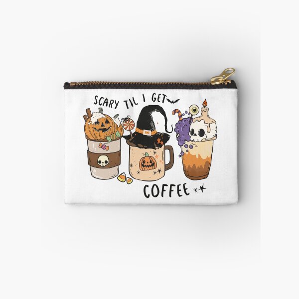 Item preview, Scary Til I Get Coffee designed and sold by BraveNewDesigns.