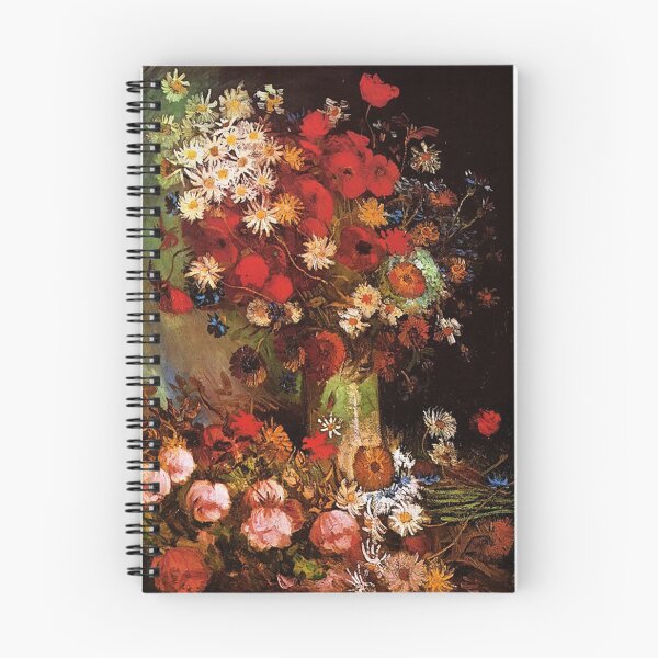 Item preview, Vase with Poppies, Cornflowers, Peonies and Chrysanthemum. Vincent van Gogh.  designed and sold by naturematters.
