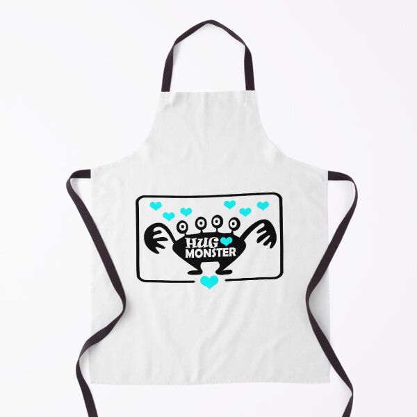 Item preview, Hug Monster / Monster Hug / Free Hugs (Aqua Heart Version) designed and sold by NameThatShirt.