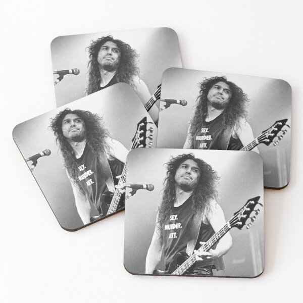 Item preview, Tom Araya - Slayer - BW Photograph designed and sold by ConcertImages.