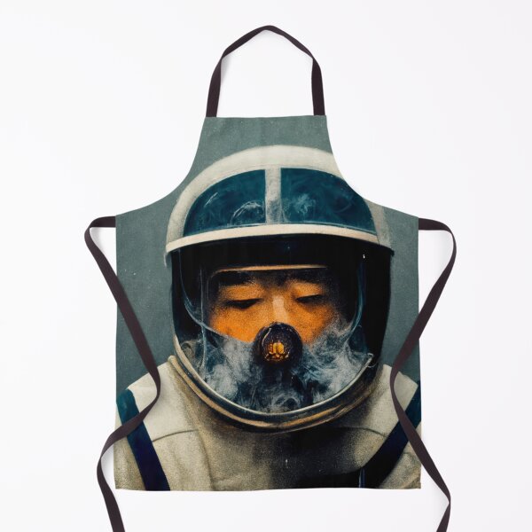 Item preview, Retro Astronaut Blowing Smoke designed and sold by The Oracle of Surrealism Sublime Consciousness.