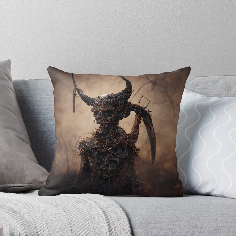 Item preview, Throw Pillow designed and sold by almodozo.