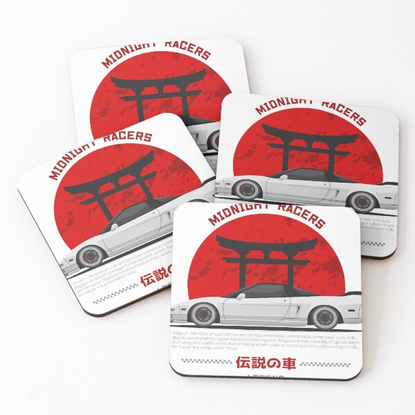 Item preview, Midnight Racer White NS X JDM designed and sold by goldentuners.