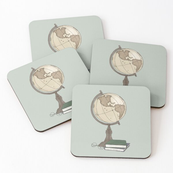 Item preview, Globe and books designed and sold by spaghetti576.