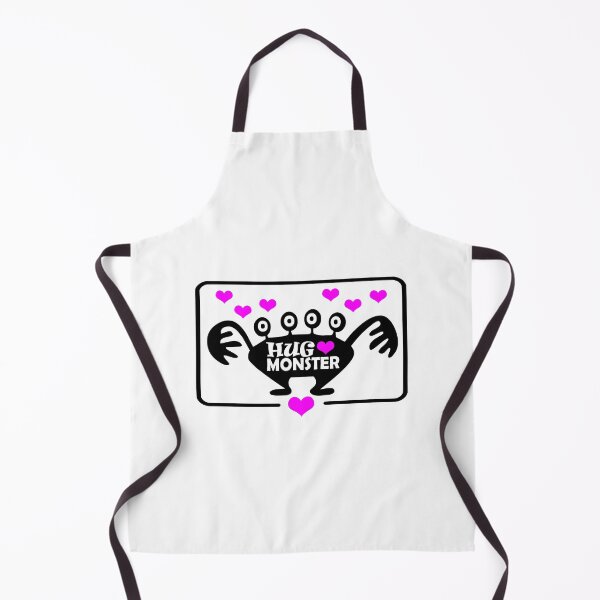 Item preview, Hug Monster / Monster Hug / Free Hugs (Fuchsia Heart Version) designed and sold by NameThatShirt.