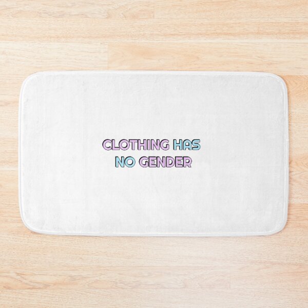 Item preview, CLOTHING HAS NO GENDER pink and blue designed and sold by Inspirationmotivation.