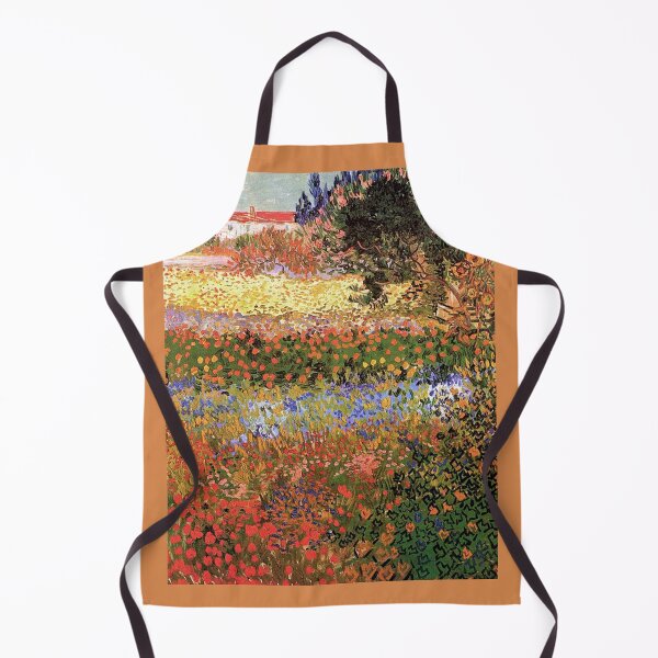 Item preview, Flowering Garden. Vintage floral garden oil painting by Vincent van Gogh. designed and sold by naturematters.