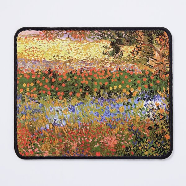 Item preview, Flowering Garden. Vintage floral garden oil painting by Vincent van Gogh. designed and sold by naturematters.
