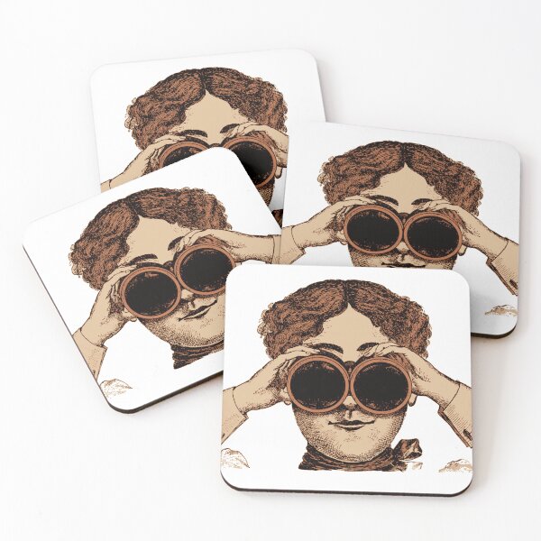 Item preview, Steampunk Binocular Guy in Sepia designed and sold by Haiii-Designs.