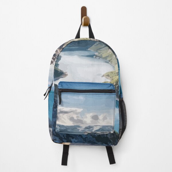 Item preview, Trolltunga Norway Fjord Painting designed and sold by Positive Lad.