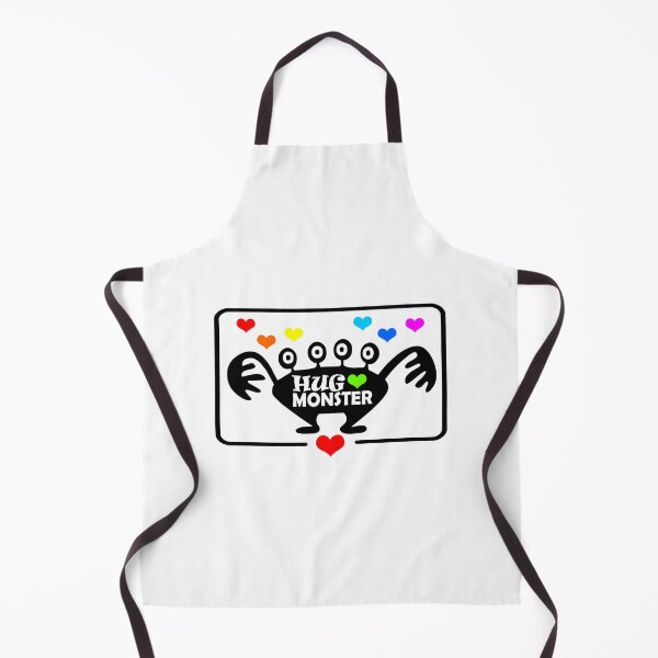 Item preview, Hug Monster / Monster Hug / Free Hugs (Rainbow Heart Version) designed and sold by NameThatShirt.