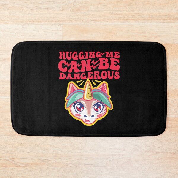 Item preview, hugging me can be dangerous | unicorn | Halloween  designed and sold by THROUGH-LIFE.