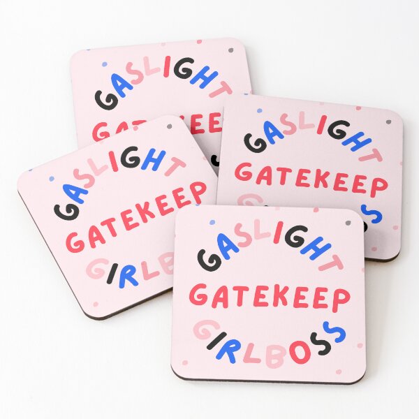 Item preview, gaslight gatekeep girlboss designed and sold by cest-rebecks.