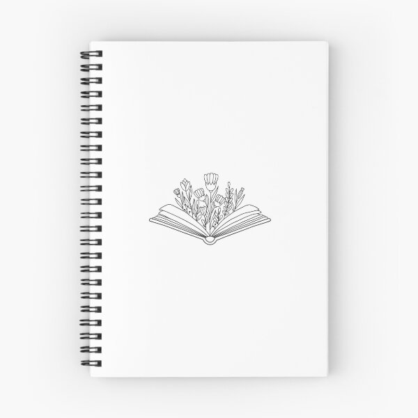 Item preview, Book with flowers - doodles designed and sold by Sarafraschi.
