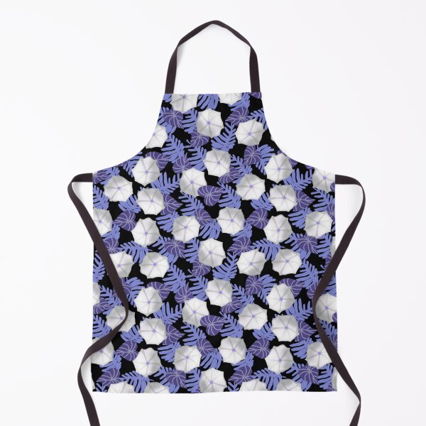 Item preview, Moonflowers - lavender on black designed and sold by MarcyBrennanArt.