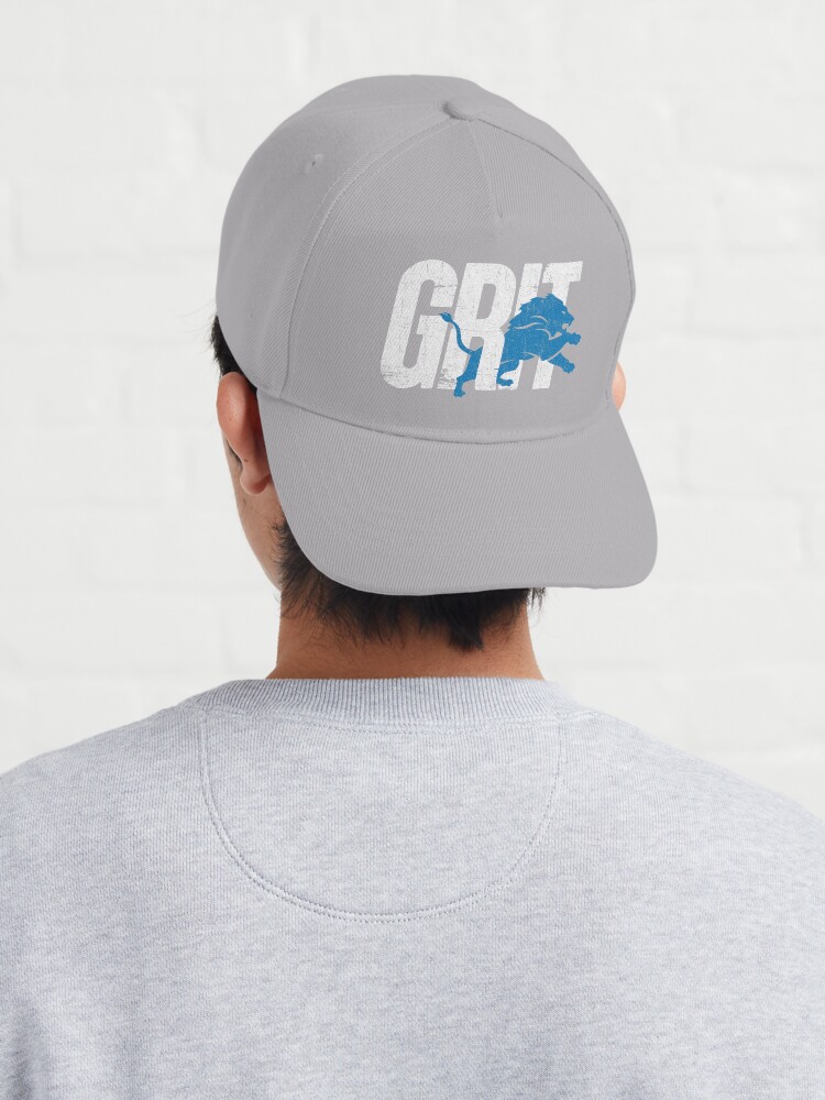 Detroit Lions Hat Embroidered Grit Cap Dan Campbell Football 2023