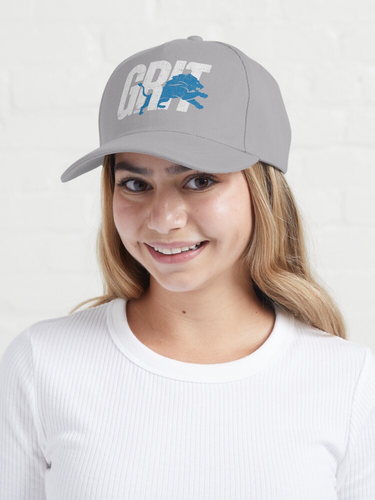 Detroit Lions Hat Embroidered Grit Cap Dan Campbell Football 2023