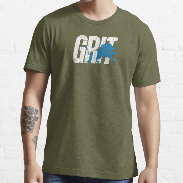 Detroit Lions Grit T-Shirt - Brixtee Apparel