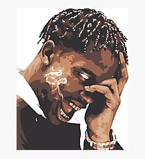 la flame travis rap Photographic Print