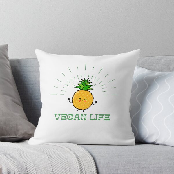 Item preview, pineapple kawaii vegan life designed and sold by mimirocker.