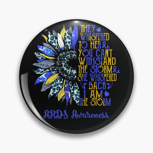 Item preview, I Am The Storm Sunflower Leopard ARDS Awareness designed and sold by rechardtee.