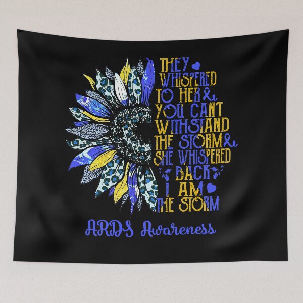 Item preview, I Am The Storm Sunflower Leopard ARDS Awareness designed and sold by rechardtee.