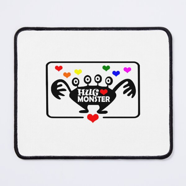 Item preview, Hug Monster / Monster Hug / Free Hugs (Pride Heart Version) designed and sold by NameThatShirt.