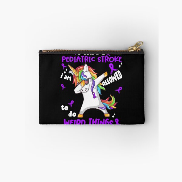 Item preview, Pediatric Stroke Awareness Funny I have Pediatric Stroke i'm allowed to do Weird Things! designed and sold by JanetShop809.