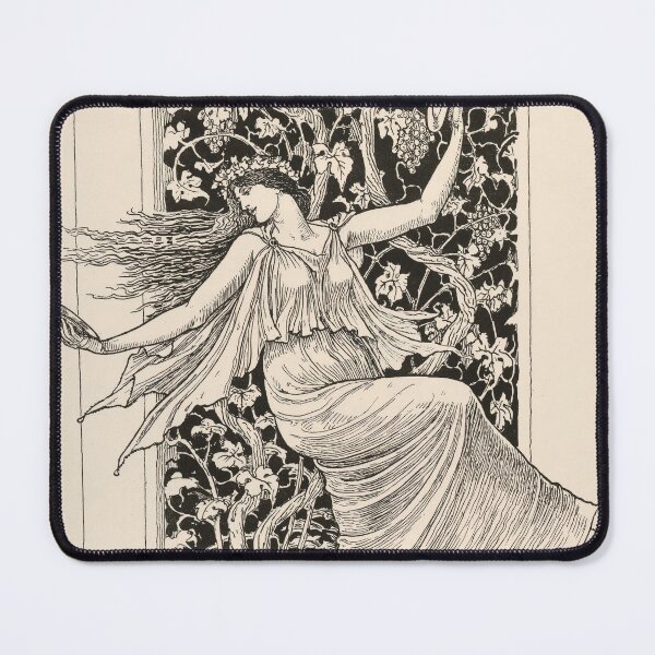 Item preview, Dancing Nymph by Walter Crane, 1895 designed and sold by Vintage Wall Art.