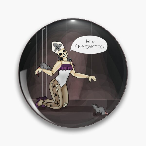 Item preview,  I'm a marionette! (black) designed and sold by CitrusRock17.
