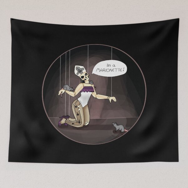 Item preview,  I'm a marionette! (black) designed and sold by CitrusRock17.