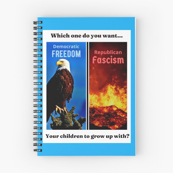 Item preview, Freedom or Fascism - It's Your Vote! designed and sold by Zibba-Zibba.