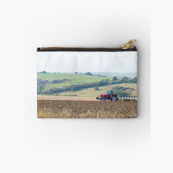 Item preview, Tractor Ploughing Field designed and sold by Sue Robinson.