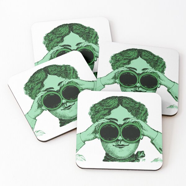 Item preview, Steampunk Binocular Guy in Green designed and sold by Haiii-Designs.