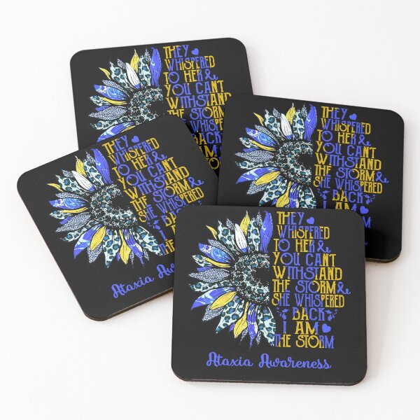 Item preview, I Am The Storm Sunflower Leopard Ataxia Awareness designed and sold by rechardtee.