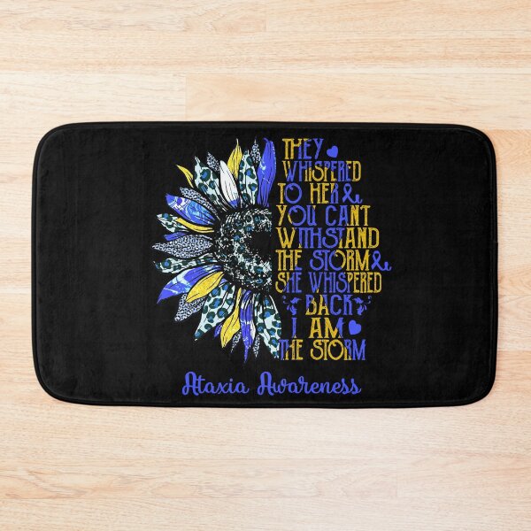 Item preview, I Am The Storm Sunflower Leopard Ataxia Awareness designed and sold by rechardtee.