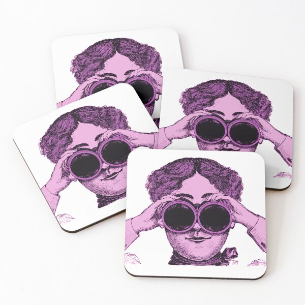 Item preview, Steampunk Binocular Guy in Magenta designed and sold by Haiii-Designs.