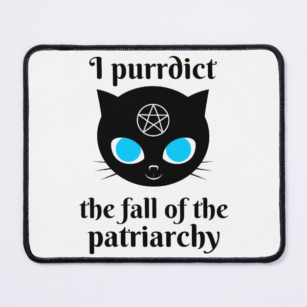 Item preview, I Purrdict The Fall Of The Patriarchy | Fun Witchy Feline Feminist designed and sold by DevlynnDesigns.