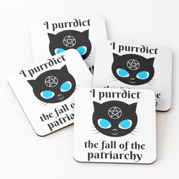 Item preview, I Purrdict The Fall Of The Patriarchy | Fun Witchy Feline Feminist  designed and sold by DevlynnDesigns.