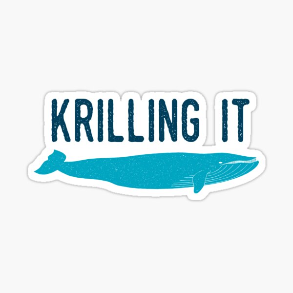 Vista previa del artículo con la obra «Krillinglo», diseñado y vendido por oddmatter.