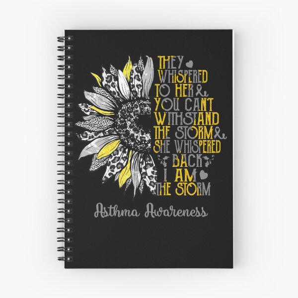 Item preview, I Am The Storm Sunflower Leopard Asthma Awareness designed and sold by rechardtee.