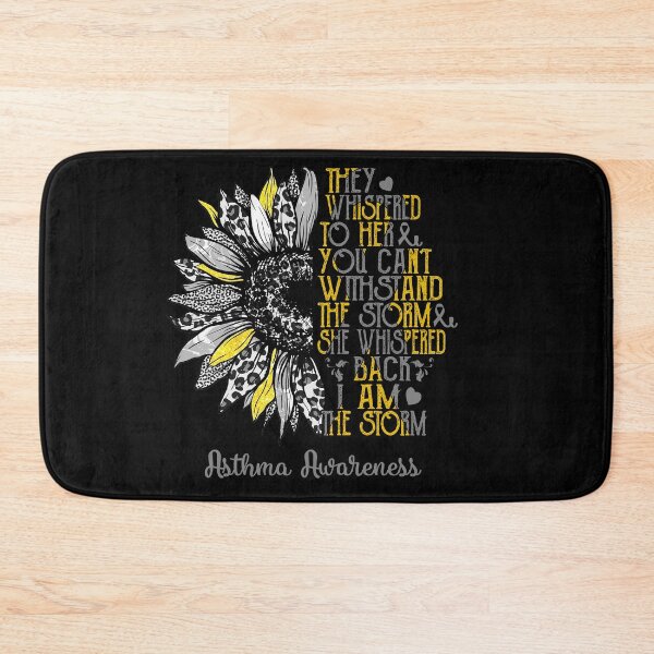Item preview, I Am The Storm Sunflower Leopard Asthma Awareness designed and sold by rechardtee.