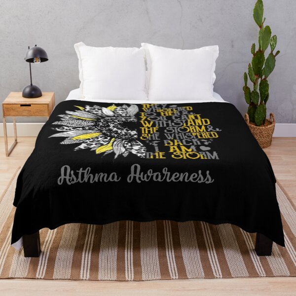 Item preview, I Am The Storm Sunflower Leopard Asthma Awareness designed and sold by rechardtee.